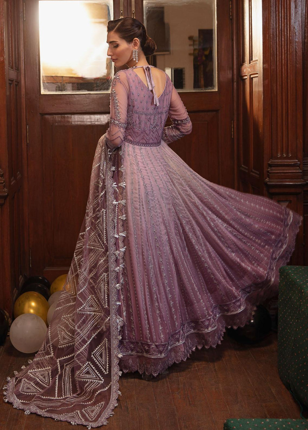 La Royale By Iznik Embroidered Chiffon Suits Unstitched 3 Piece IZ22R IRC-02 Epoch - Luxury Collection