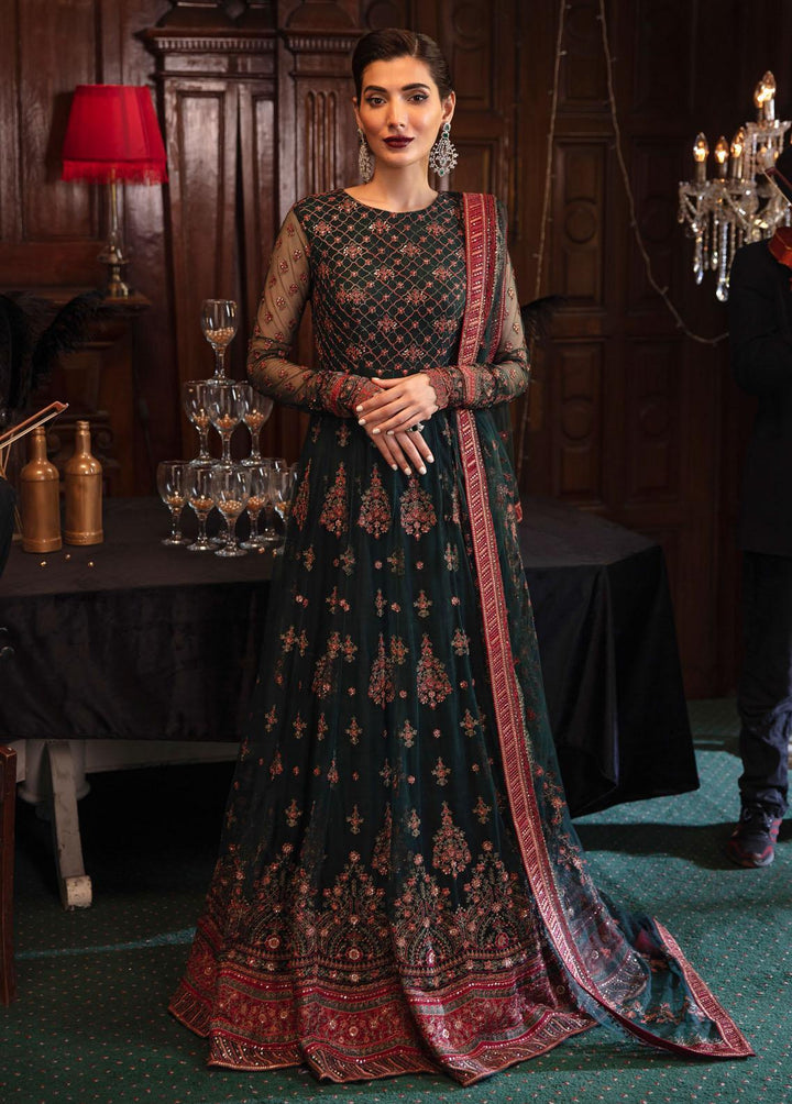 La Royale By Iznik Embroidered Net Suits Unstitched 3 Piece IZ22R IRC-08 Espoir - Luxury Collection