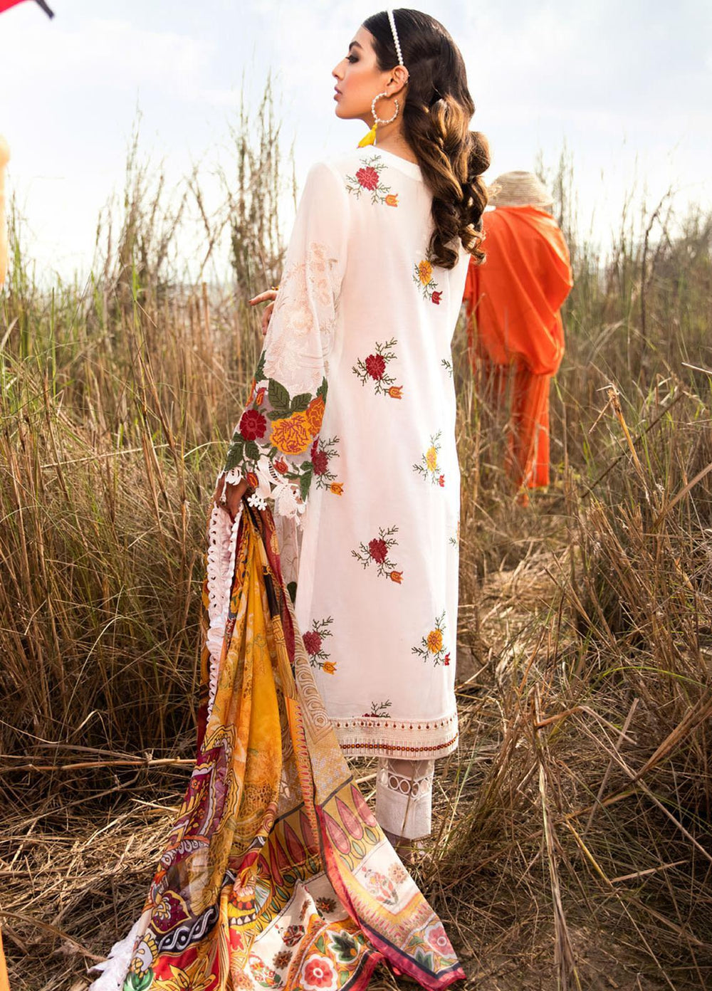 Iznik Embroidered Lawn Suits Unstitched 3 Piece IZ21L 06 Alight - Luxury Collection