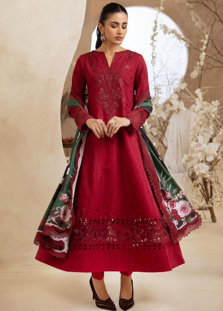 Iznik Embroidered Viscose Suits Unstitched 3 Piece IZ23LW ILW 01 Fiorella - Winter Collection