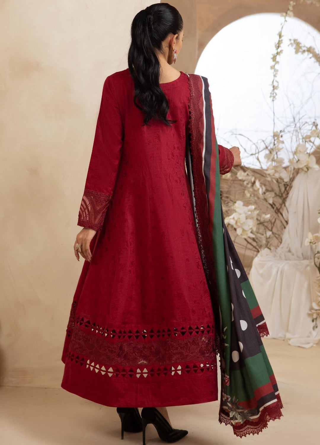 Iznik Embroidered Viscose Suits Unstitched 3 Piece IZ23LW ILW 01 Fiorella - Winter Collection