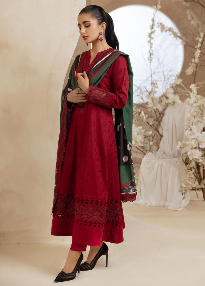 Iznik Embroidered Viscose Suits Unstitched 3 Piece IZ23LW ILW 01 Fiorella - Winter Collection