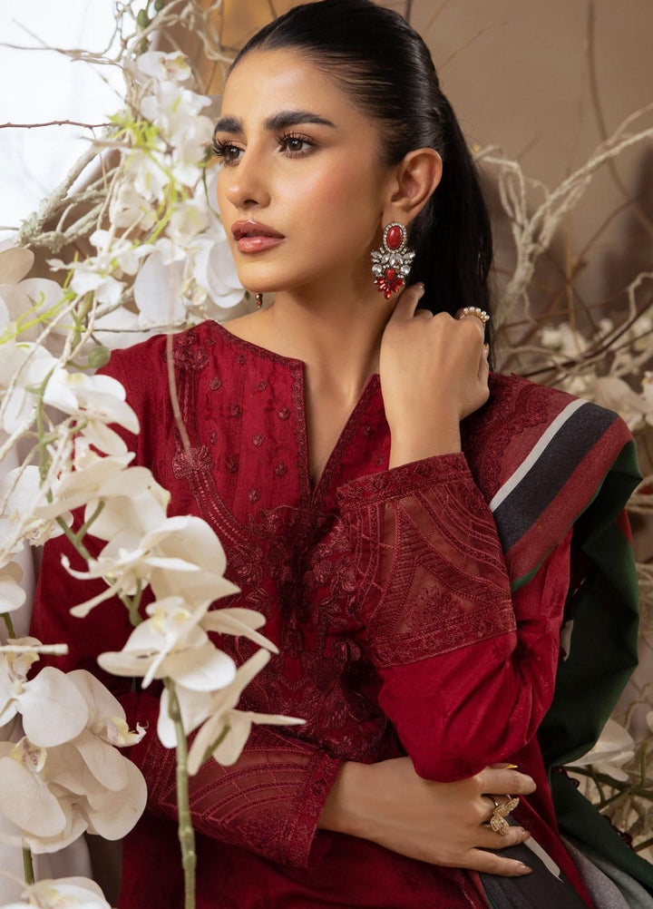 Iznik Embroidered Viscose Suits Unstitched 3 Piece IZ23LW ILW 01 Fiorella - Winter Collection