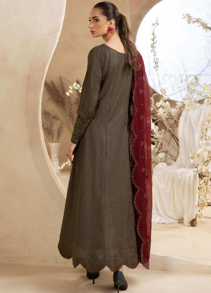 Iznik Embroidered Viscose Suits Unstitched 3 Piece IZ23LW ILW 03 Ashby - Winter Collection