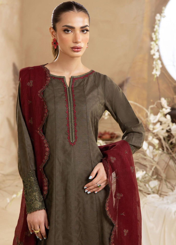 Iznik Embroidered Viscose Suits Unstitched 3 Piece IZ23LW ILW 03 Ashby - Winter Collection