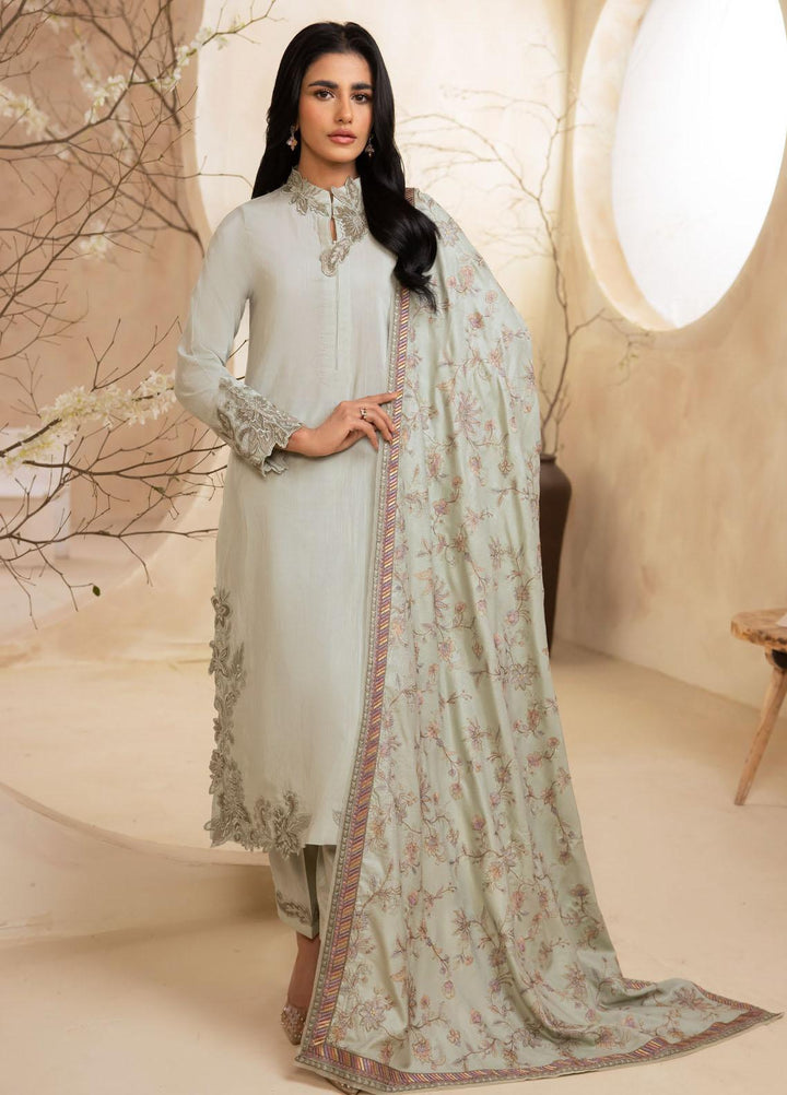 Iznik Embroidered Viscose Suits Unstitched 3 Piece IZ23LW ILW 04 Claire - Winter Collection