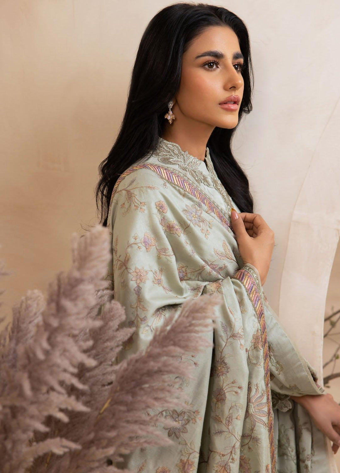 Iznik Embroidered Viscose Suits Unstitched 3 Piece IZ23LW ILW 04 Claire - Winter Collection