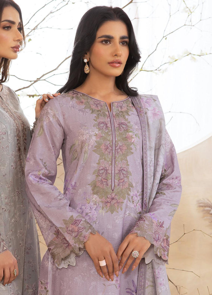 Iznik Embroidered Viscose Suits Unstitched 3 Piece IZ23LW ILW 05 Anais - Winter Collection