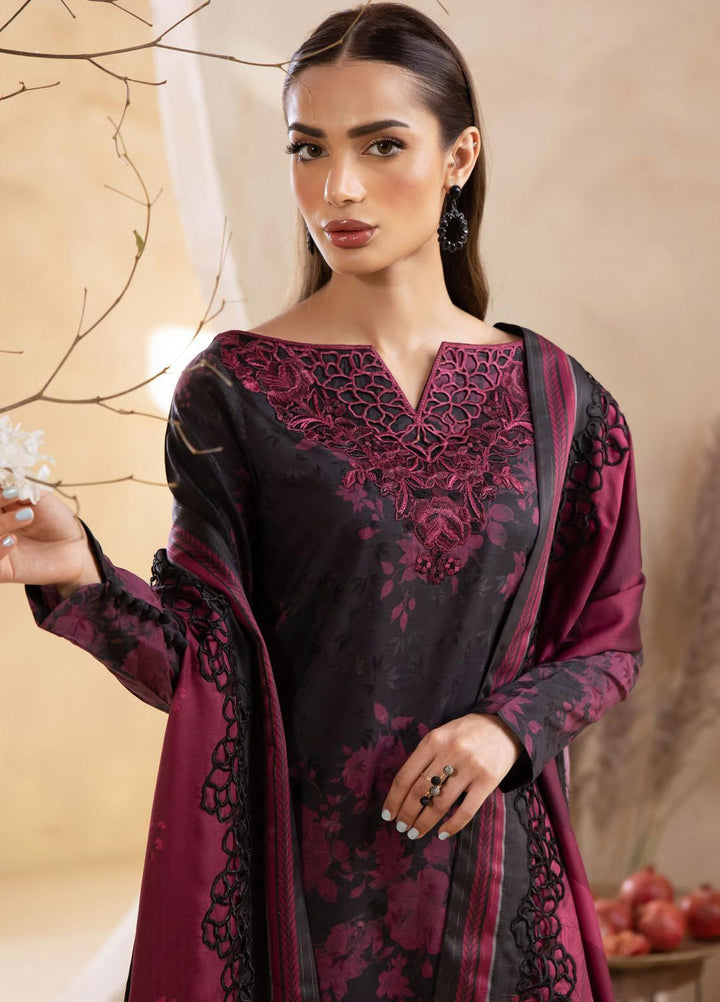 Iznik Embroidered Viscose Suits Unstitched 3 Piece IZ23LW ILW 06 Evelynn - Winter Collection