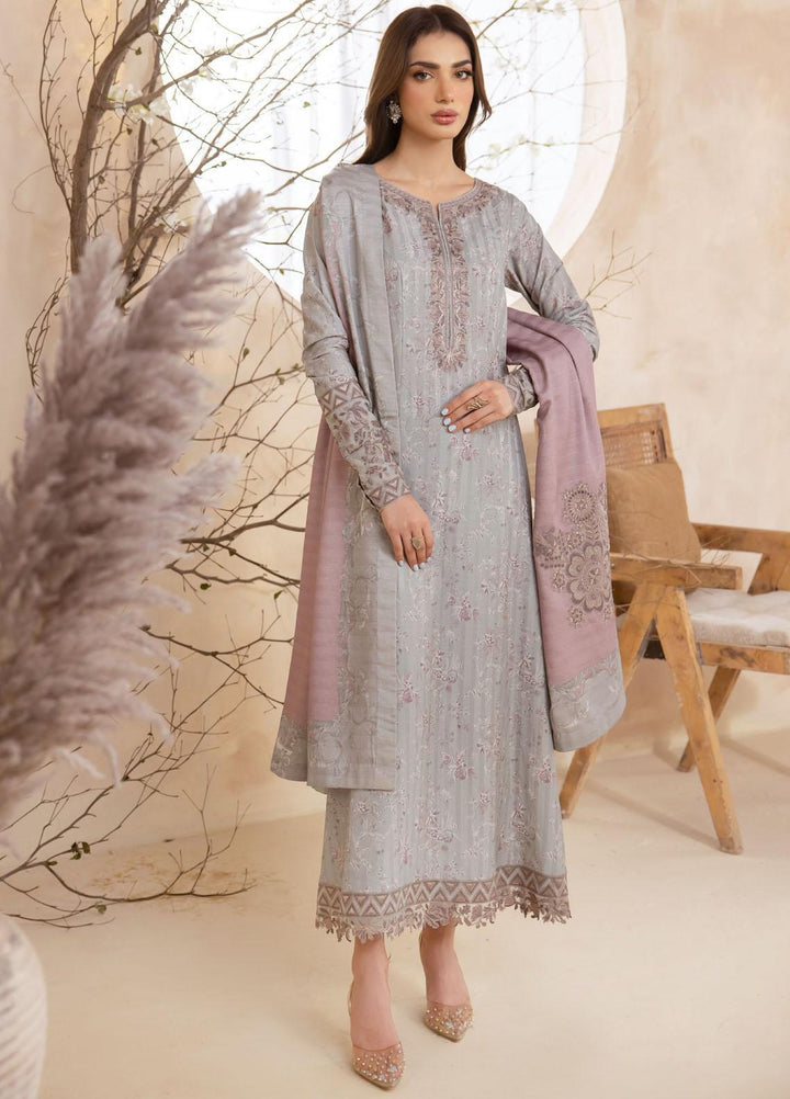 Iznik Embroidered Viscose Suits Unstitched 3 Piece IZ23LW ILW 07 Aurelia - Winter Collection