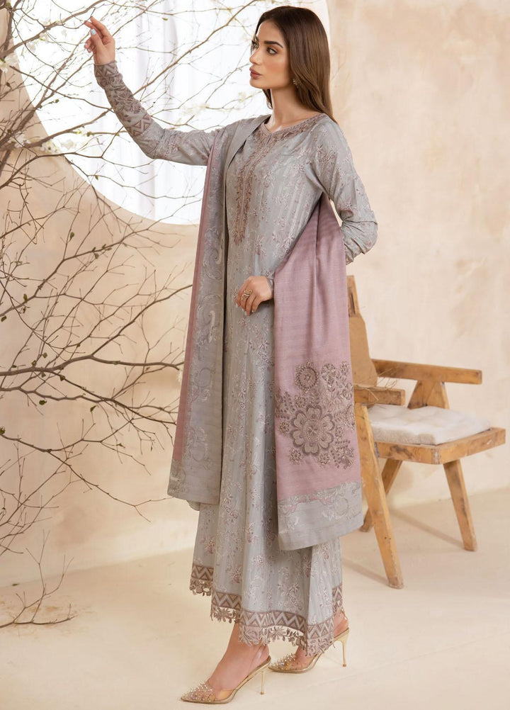 Iznik Embroidered Viscose Suits Unstitched 3 Piece IZ23LW ILW 07 Aurelia - Winter Collection