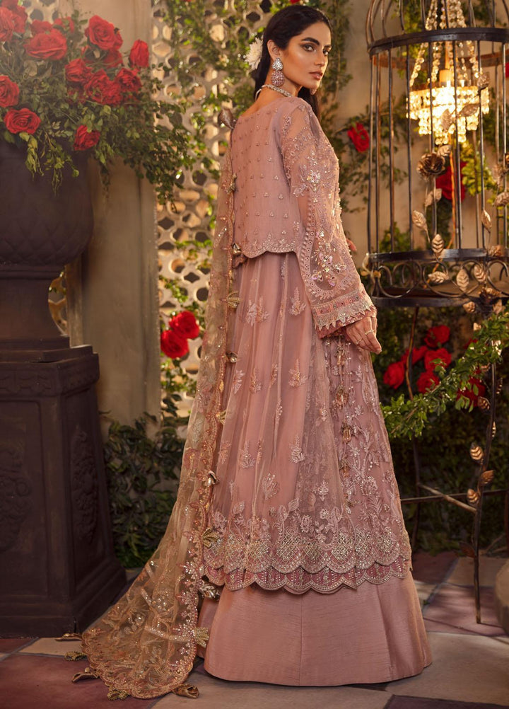 Iznik Embroidered Net Suits Unstitched 3 Piece IZ21M IMC-02 OPALIVE - Luxury Formals Collection