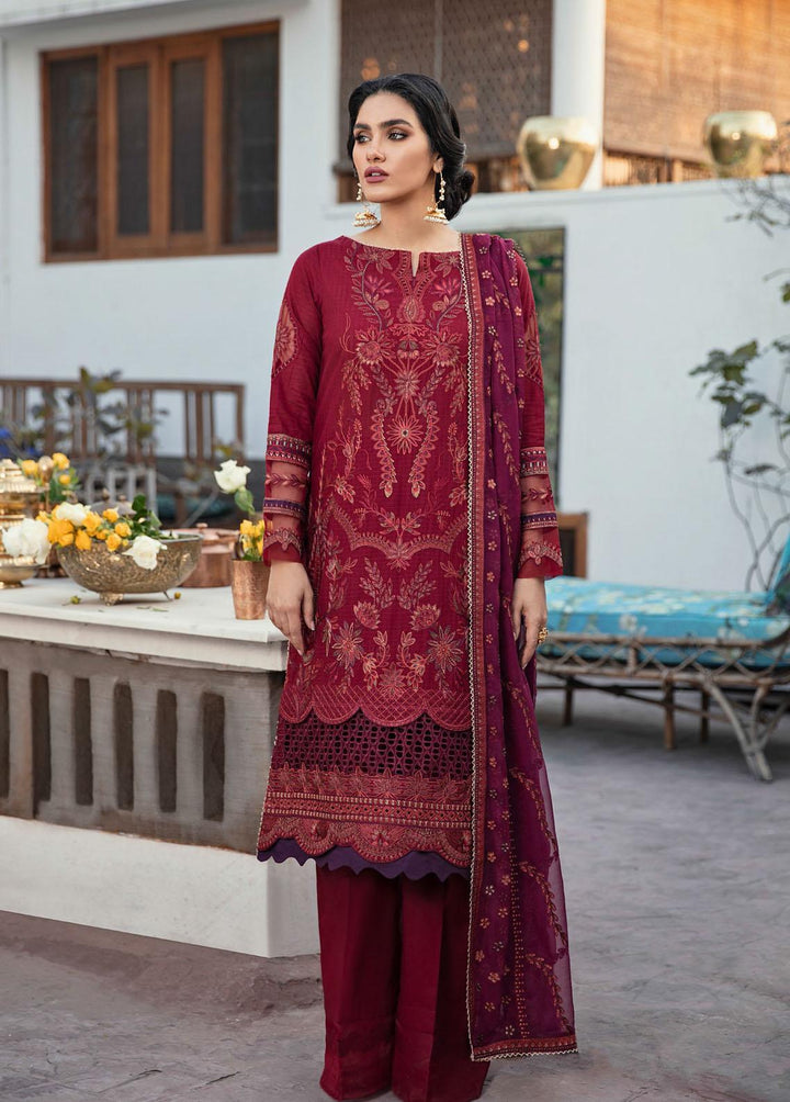 Methi Eid By Iznik Embroidered Lawn Suits Unstitched 3 Piece IZ22ME IME-02 Gulnaar - Luxury Collection
