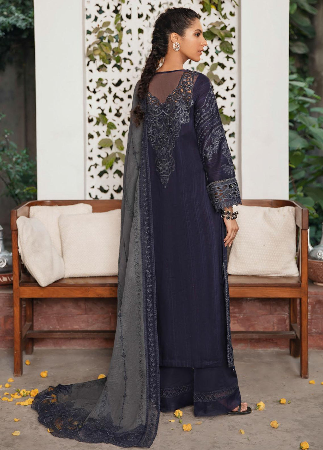 Methi Eid By Iznik Embroidered Lawn Suits Unstitched 3 Piece IZ22ME IME-04 Maia - Luxury Collection