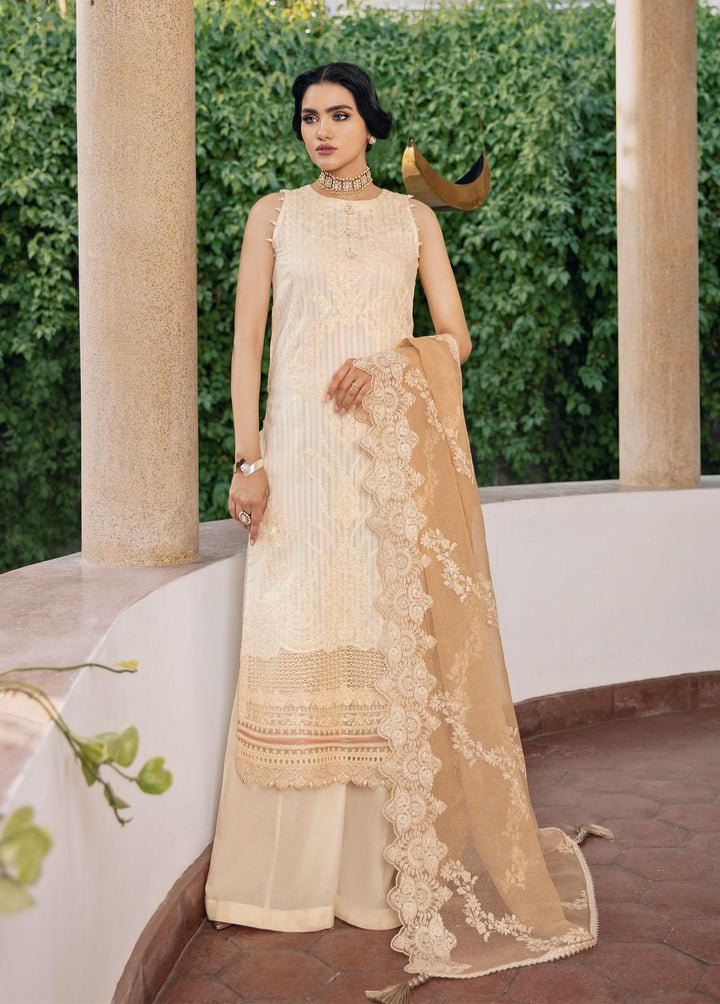 Methi Eid By Iznik Embroidered Lawn Suits Unstitched 3 Piece IZ22ME IME-05 Sosan - Luxury Collection