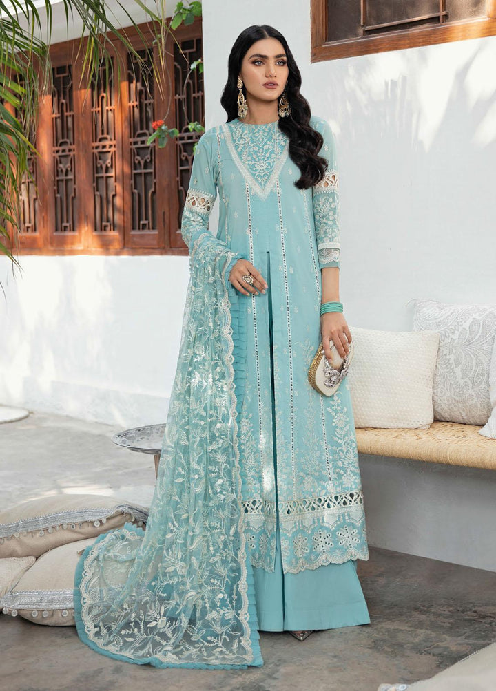 Methi Eid By Iznik Embroidered Lawn Suits Unstitched 3 Piece IZ22ME IME-08 Azbah - Luxury Collection