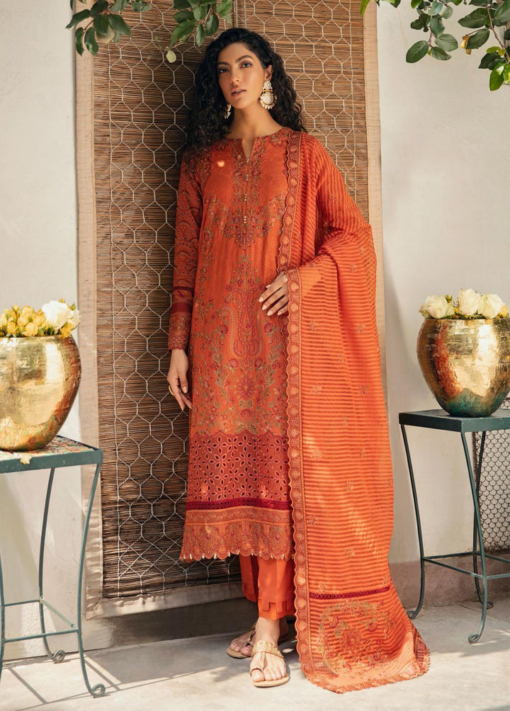 Methi Eid By Iznik Embroidered Lawn Suits Unstitched 3 Piece IZ22ME IME-10 Palash - Luxury Collection