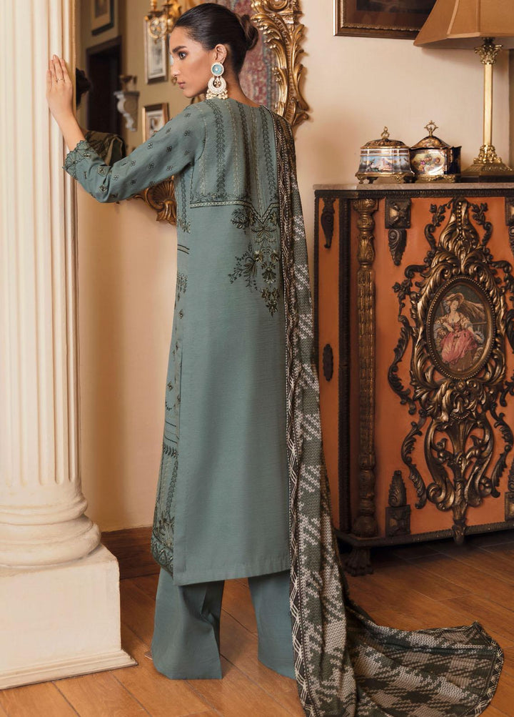 Relic By Iznik Embroidered Khaddar Suits Unstitched 3 Piece IZ21R IPW-01 Streling - Winter Collection
