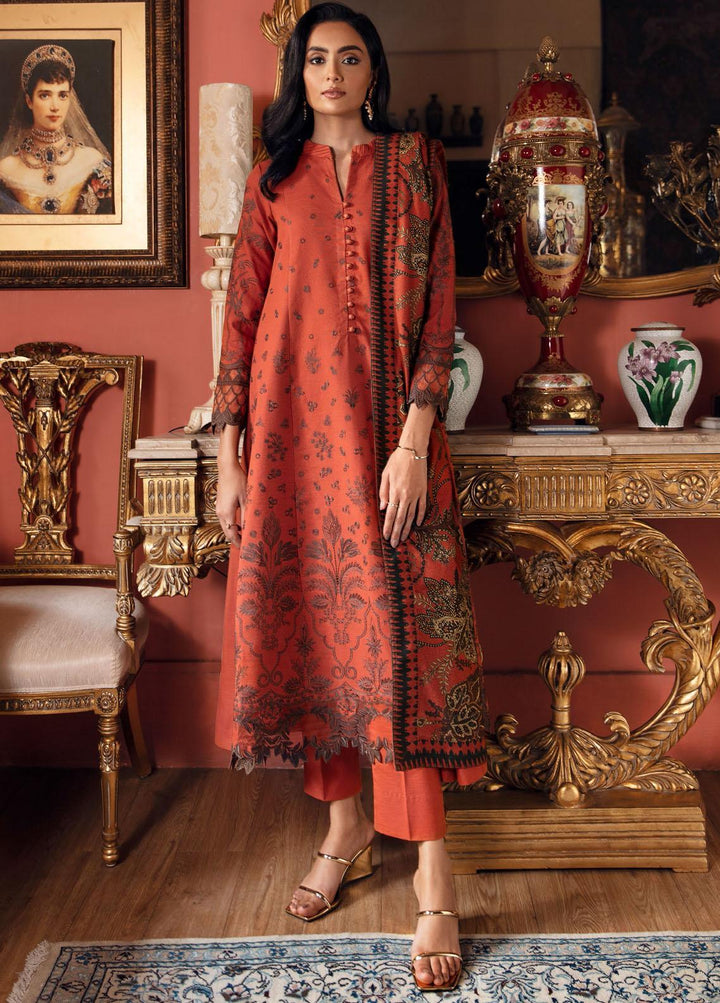 Relic By Iznik Embroidered Khaddar Suits Unstitched 3 Piece IZ21R IPW-07 Chroma - Winter Collection