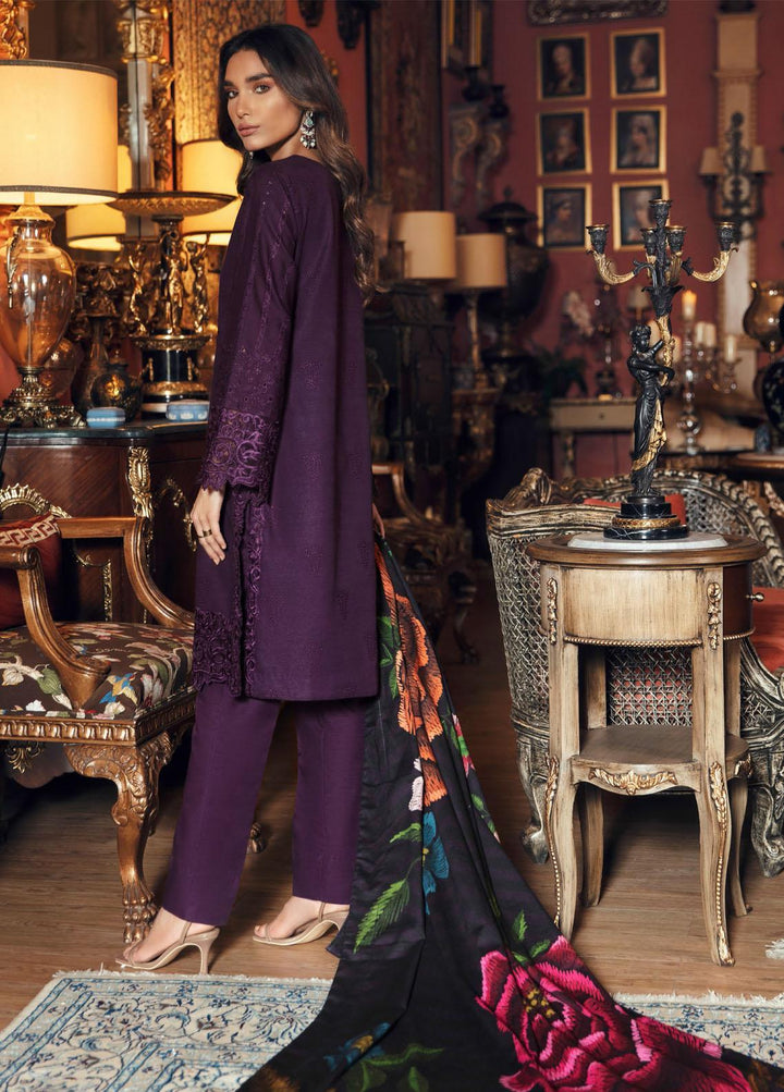 Relic By Iznik Embroidered Khaddar Suits Unstitched 3 Piece IZ21R IPW-09 Gothic - Winter Collection