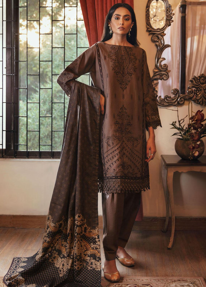 Relic By Iznik Embroidered Khaddar Suits Unstitched 3 Piece IZ21R IPW-11 Neo - Winter Collection