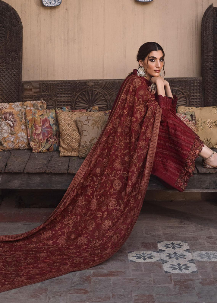 Riwayat By Iznik Embroidered Khaddar Suits Unstitched 3 Piece IZ22RK RC-01 Anahita - Winter Collection