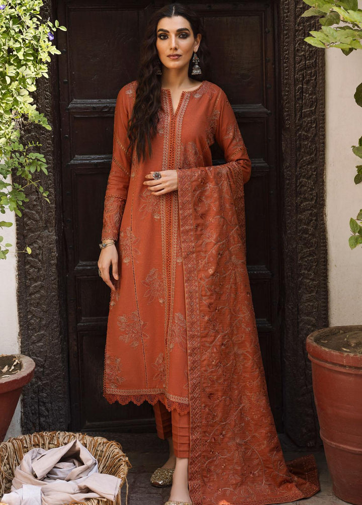 Riwayat By Iznik Embroidered Khaddar Suits Unstitched 3 Piece IZ22RK RC-03 Eylqar - Winter Collection