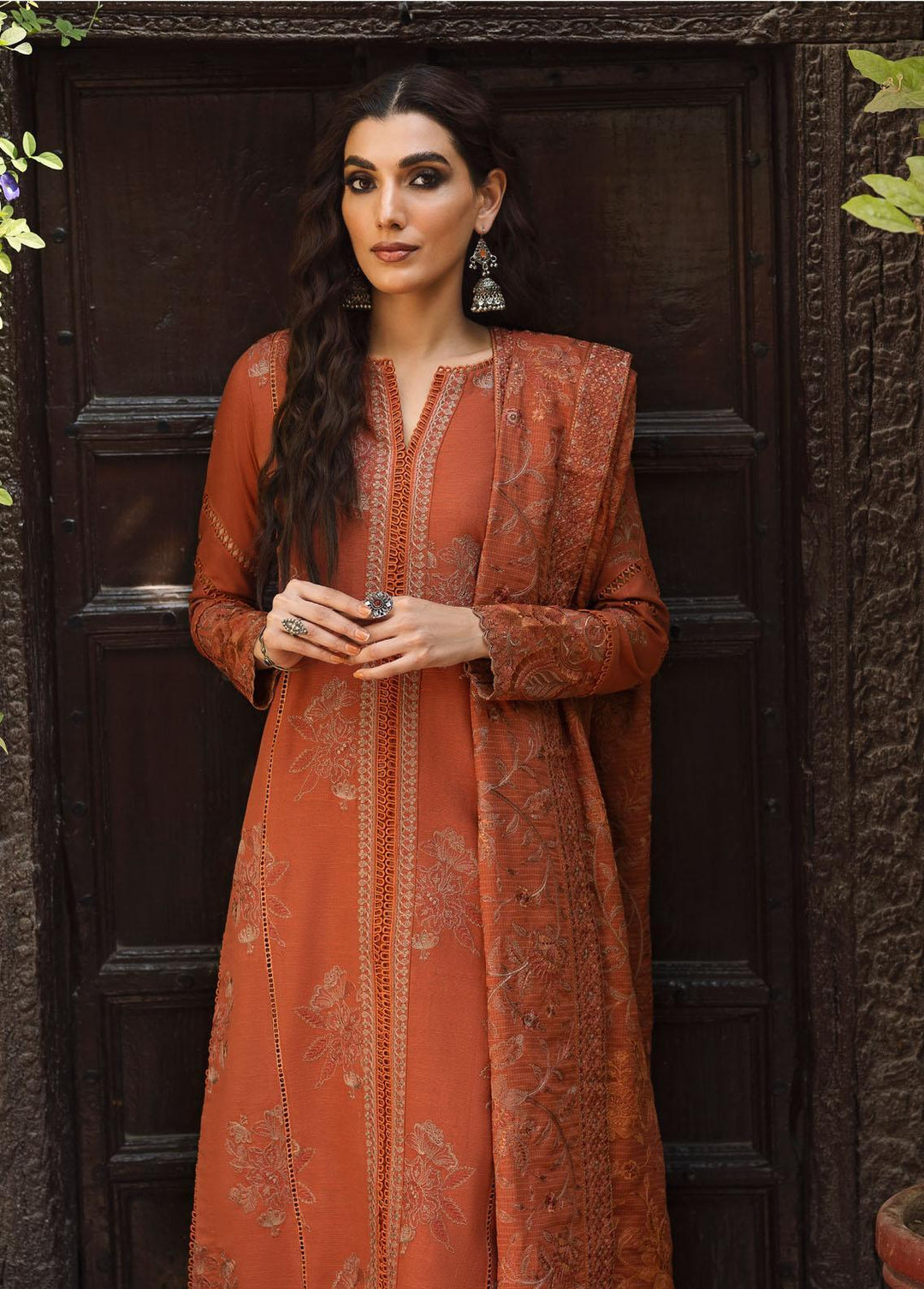 Riwayat By Iznik Embroidered Khaddar Suits Unstitched 3 Piece IZ22RK RC-03 Eylqar - Winter Collection