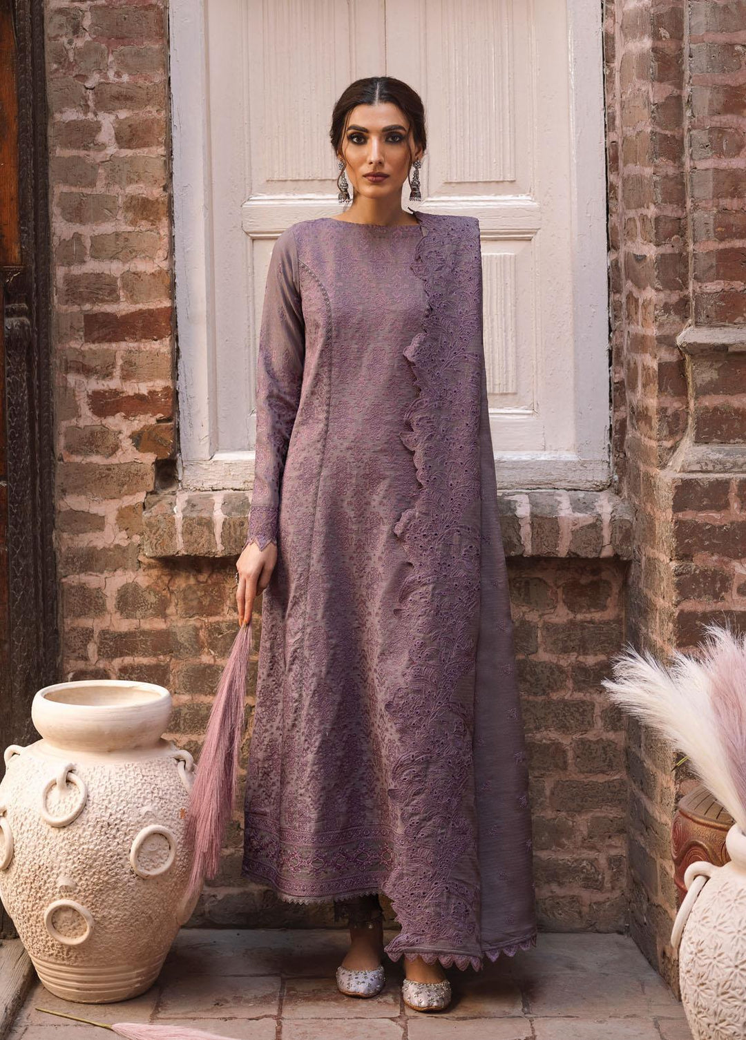Riwayat By Iznik Embroidered Khaddar Suits Unstitched 3 Piece IZ22RK RC-05 Fabeha - Winter Collection