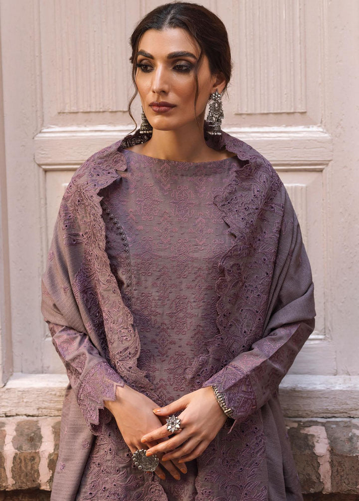 Riwayat By Iznik Embroidered Khaddar Suits Unstitched 3 Piece IZ22RK RC-05 Fabeha - Winter Collection