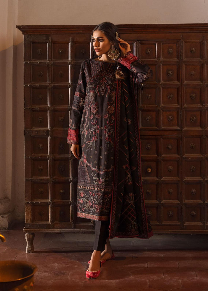 Riwayat By Iznik Embroidered Khaddar Suits Unstitched 3 Piece IZ22RK RC-06 Vasl - Winter Collection