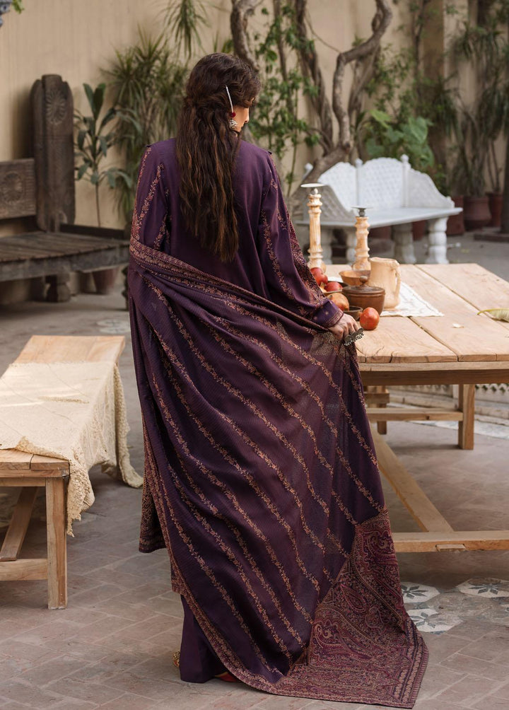 Riwayat By Iznik Embroidered Khaddar Suits Unstitched 3 Piece IZ22RK RC-07 Khwabeeda - Winter Collection