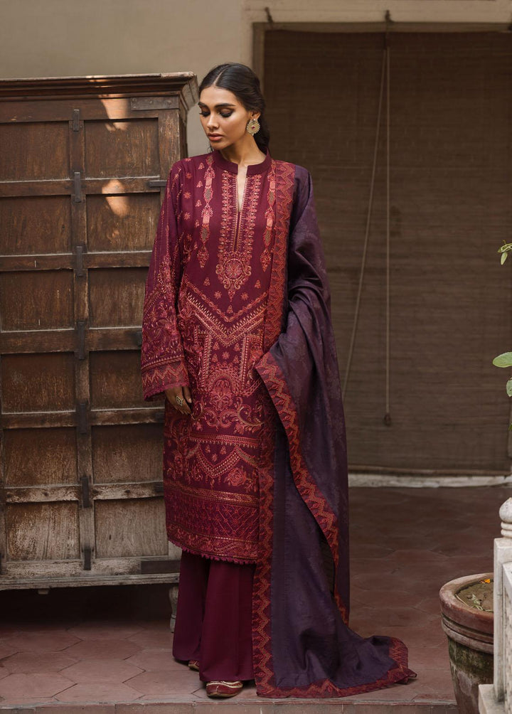 Riwayat By Iznik Embroidered Khaddar Suits Unstitched 3 Piece IZ22RK RC-09 Viyana - Winter Collection