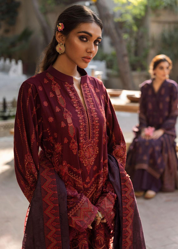 Riwayat By Iznik Embroidered Khaddar Suits Unstitched 3 Piece IZ22RK RC-09 Viyana - Winter Collection