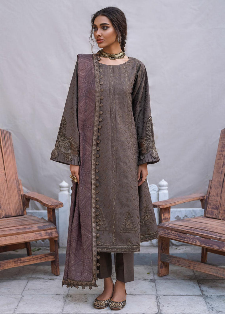 Riwayat By Iznik Embroidered Khaddar Suits Unstitched 3 Piece IZ22RK RC-10 Iztiraar - Winter Collection