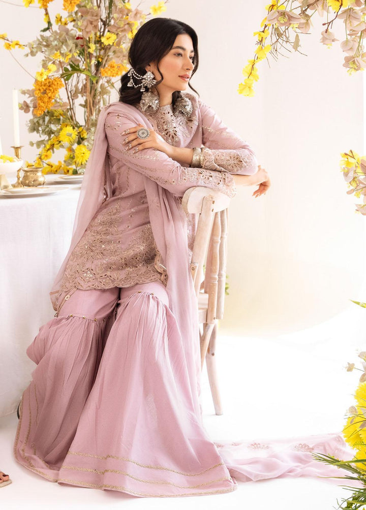 Iznik Embroidered Lawn Suits Unstitched 3 Piece IZ23E IE-01 Roheen - Eid Collection