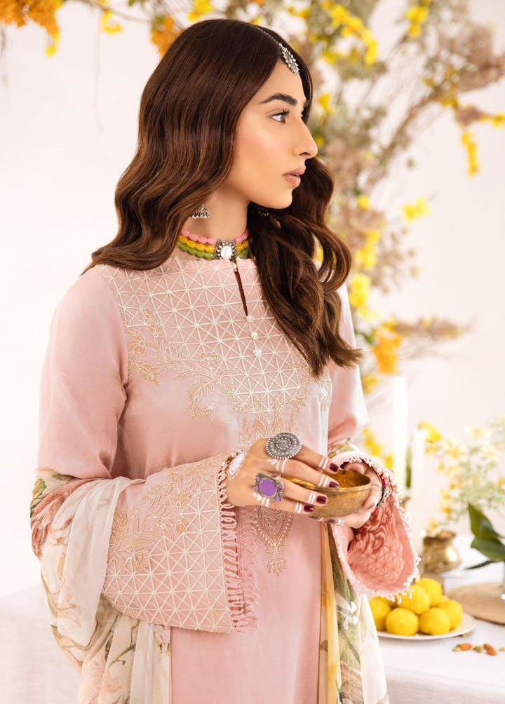 Iznik Embroidered Lawn Suits Unstitched 3 Piece IZ23E IE-02 Nazaha - Eid Collection