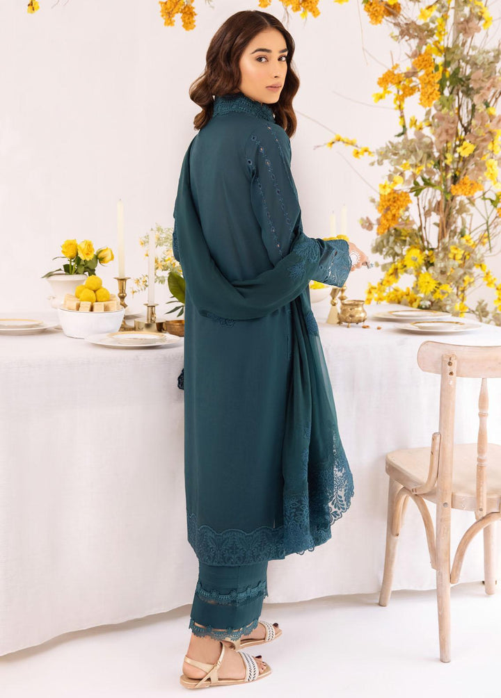 Iznik Embroidered Lawn Suits Unstitched 3 Piece IZ23E IE-03 Hushaima - Eid Collection