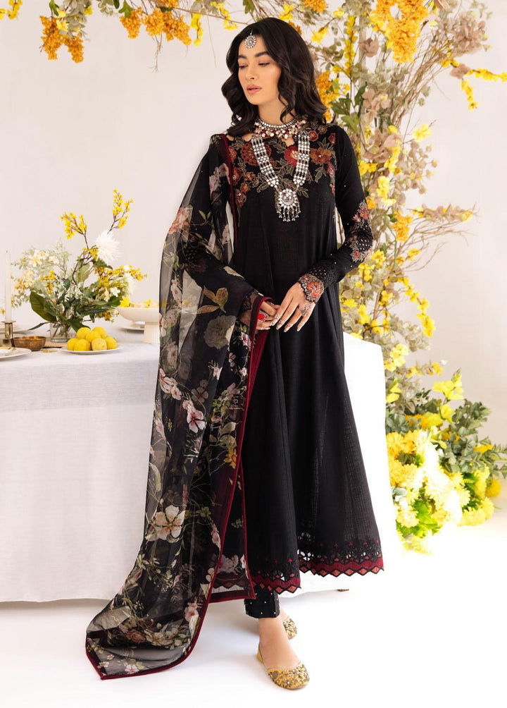 Iznik Embroidered Lawn Suits Unstitched 3 Piece IZ23E IE-06 Baleeqh - Eid Collection