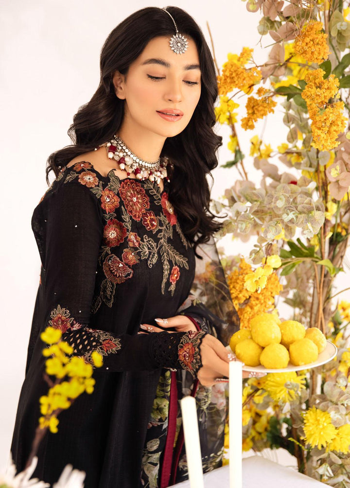 Iznik Embroidered Lawn Suits Unstitched 3 Piece IZ23E IE-06 Baleeqh - Eid Collection