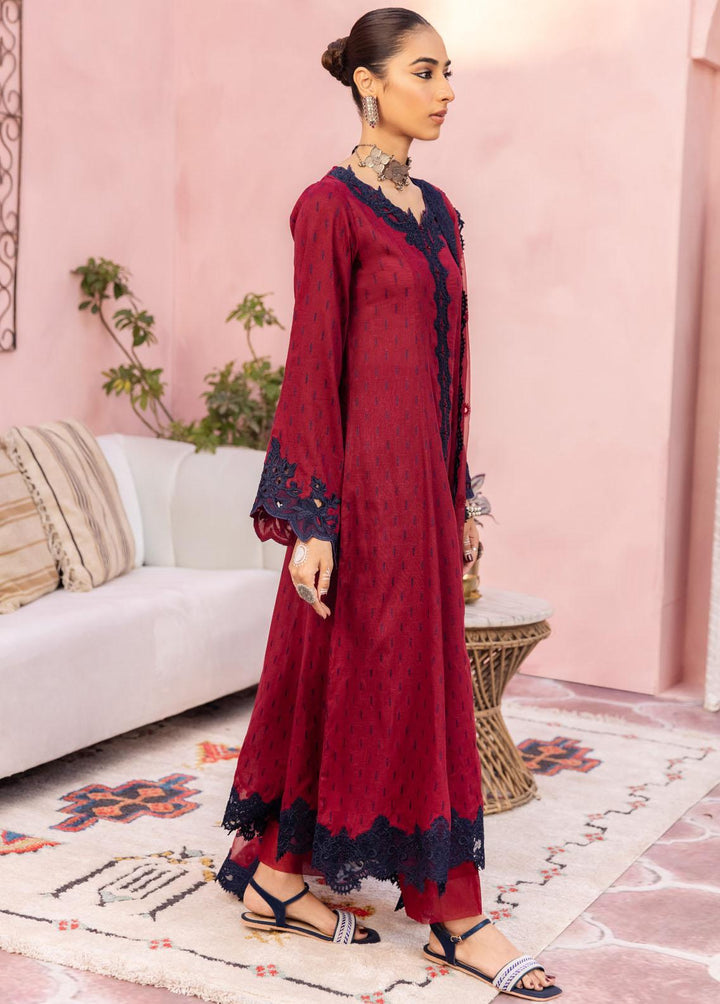 Iznik Embroidered Lawn Suits Unstitched 3 Piece IZ23E IE-07 Raina - Eid Collection