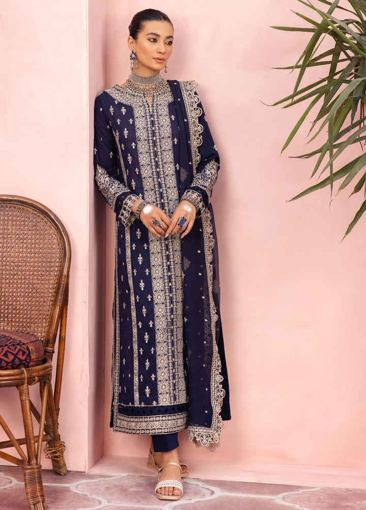 Iznik Embroidered Lawn Suits Unstitched 3 Piece IZ23E IE-11 Zaina - Eid Collection