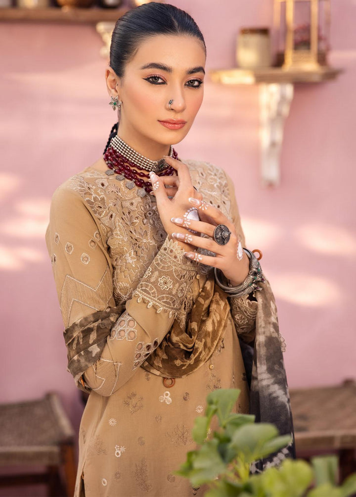 Iznik Embroidered Lawn Suits Unstitched 3 Piece IZ23E IE-12 Juman - Eid Collection