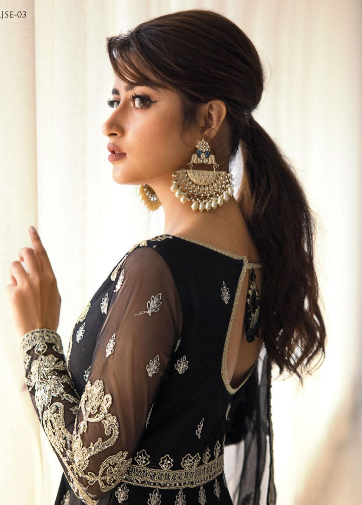 Jaan-e-Ada by Asim Jofa Embroidered  Suits Unstitched 3 Piece AJ22JA AJSE-03 - Luxury Collection