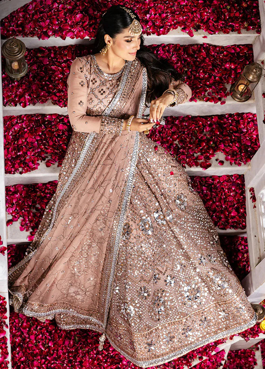 Jaan-e-Jahan by Asim Jofa Embroidered Chiffon Suits Unstitched 3 Piece AJ24JJ AJJJ-02 - Formals Collection