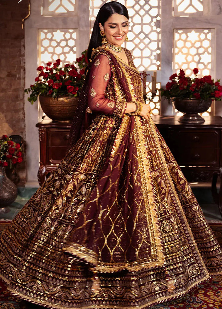 Jaan-e-Jahan by Asim Jofa Embroidered Chiffon Suits Unstitched 3 Piece AJ24JJ AJJJ-06 - Formals Collection