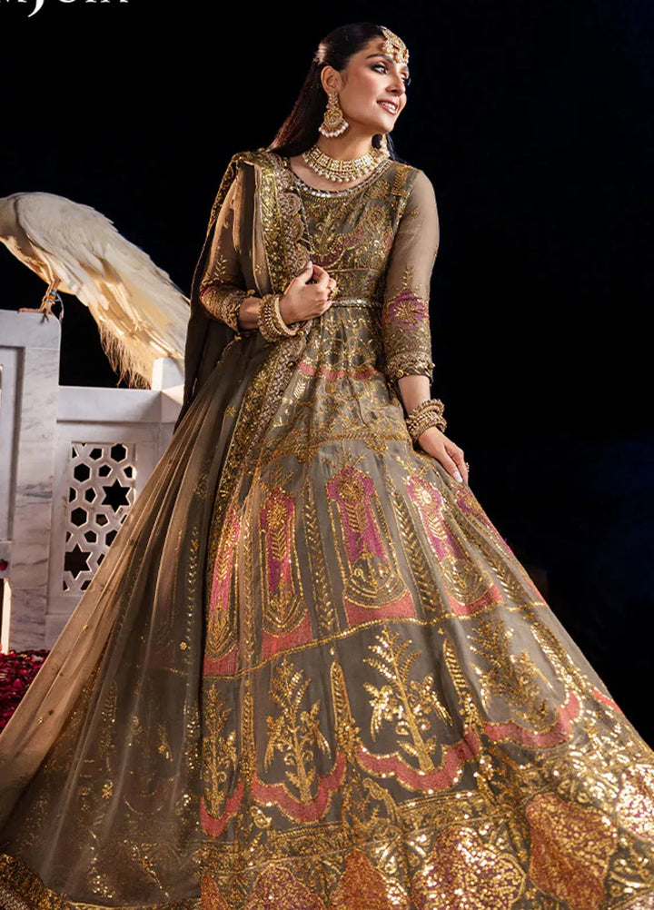 Jaan-e-Jahan by Asim Jofa Embroidered Chiffon Suits Unstitched 3 Piece AJ24JJ AJJJ-10 - Formals Collection