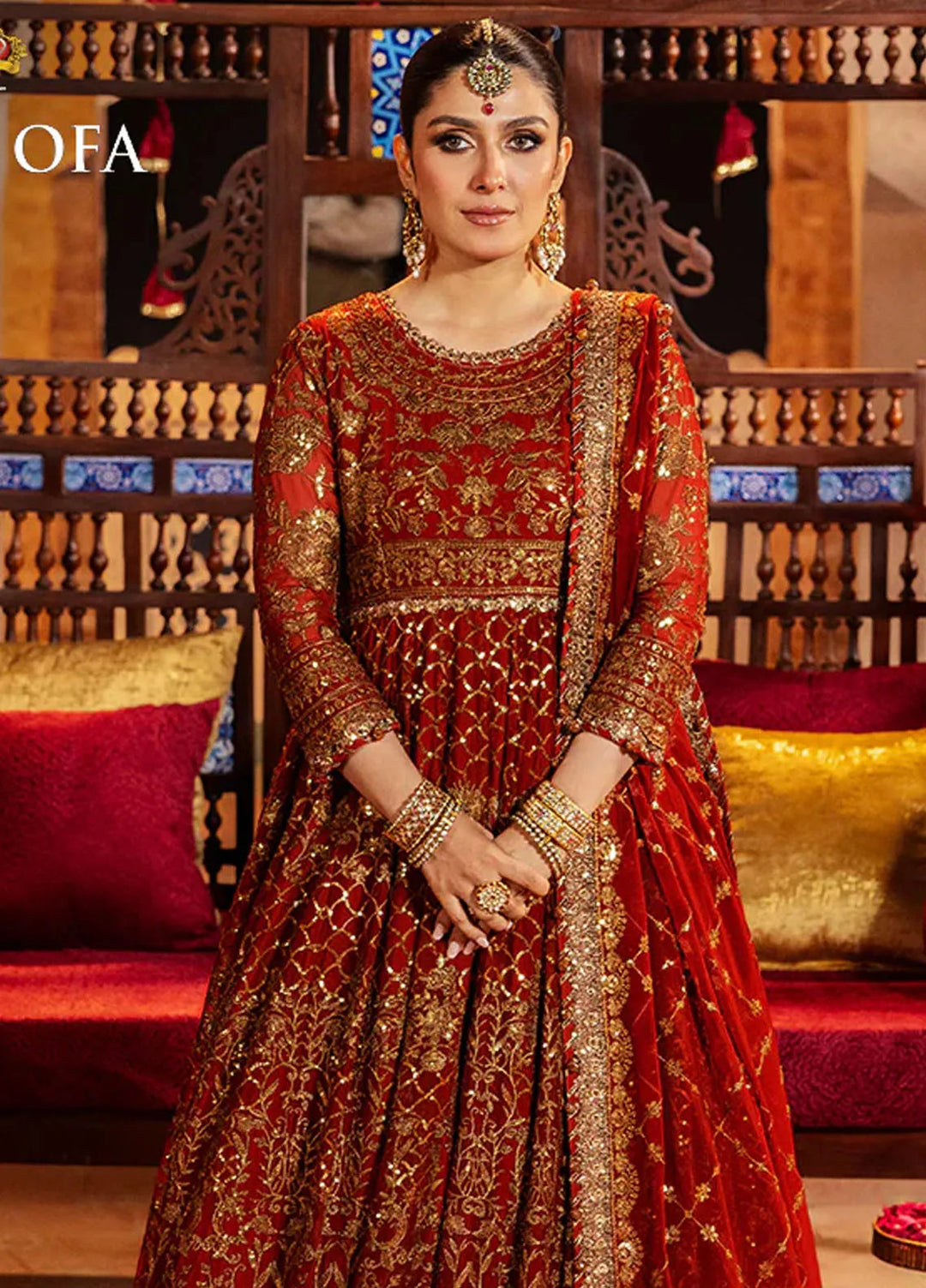 Jaan-e-Jahan by Asim Jofa Embroidered Chiffon Suits Unstitched 3 Piece AJ24JJ AJJJ-11 - Formals Collection