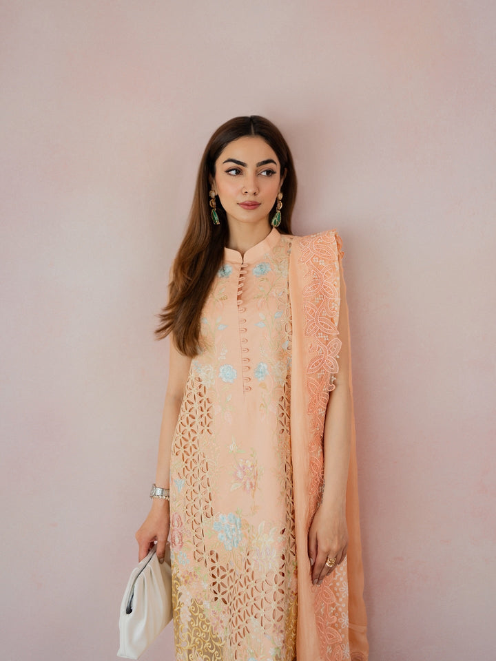 Versa by Asifa and Nabeel Unstitched Embroidered Lawn 3 Piece Suit AN26UVL VUL26-05 Botanical Bond - Festive Collection