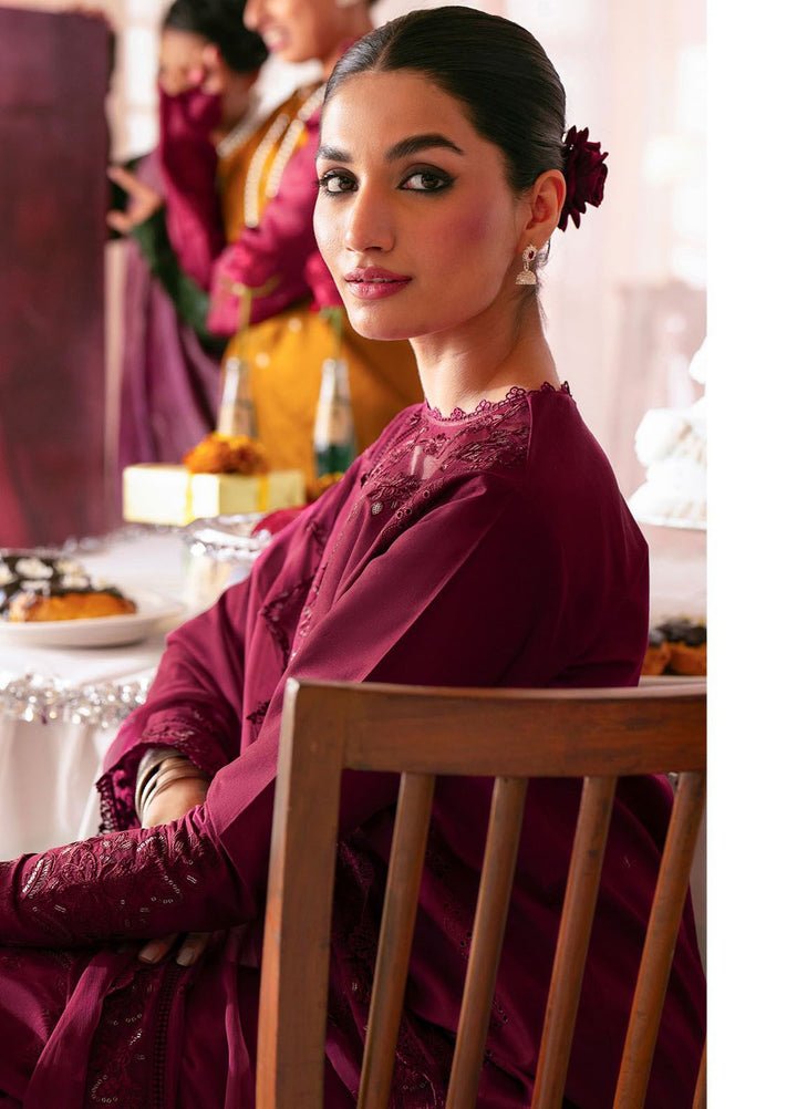 Jahaan by Seran Embroidered Lawn Suits Unstitched 3 Piece SRN24J D-02 Shazeen - Summer Collection